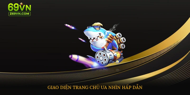 Giao diện trang chủ ưa nhìn hấp dẫn